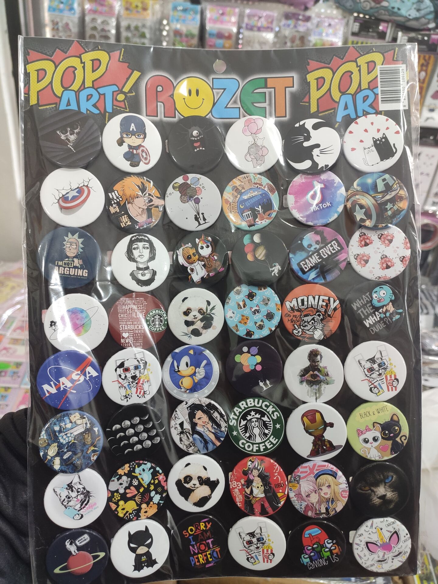 Toptan Karma Rozet 48'li