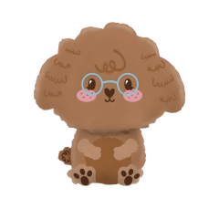 Toptan Poodle Köpek Folyo Balon
