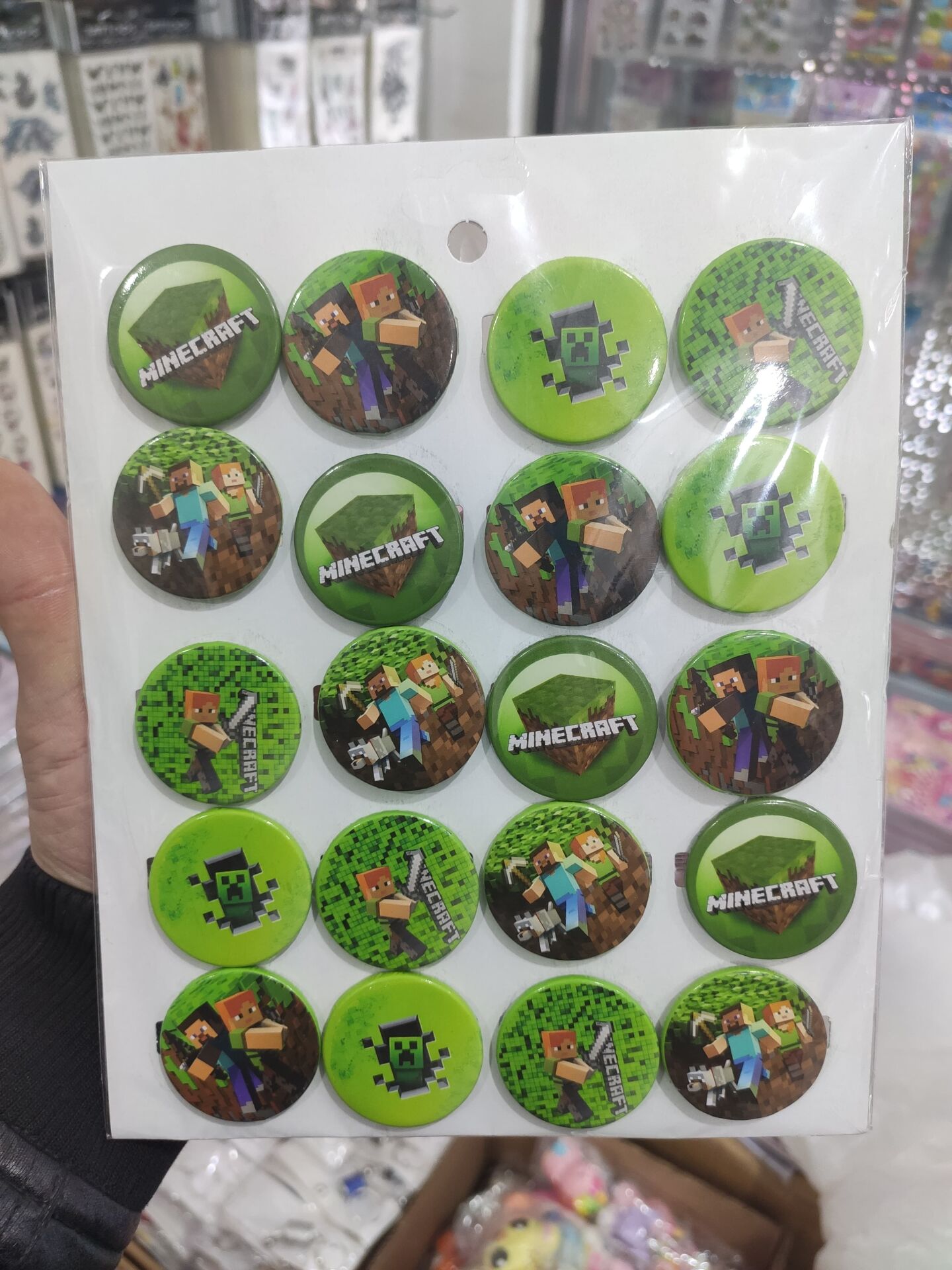 Toptan Minecraft Rozeti