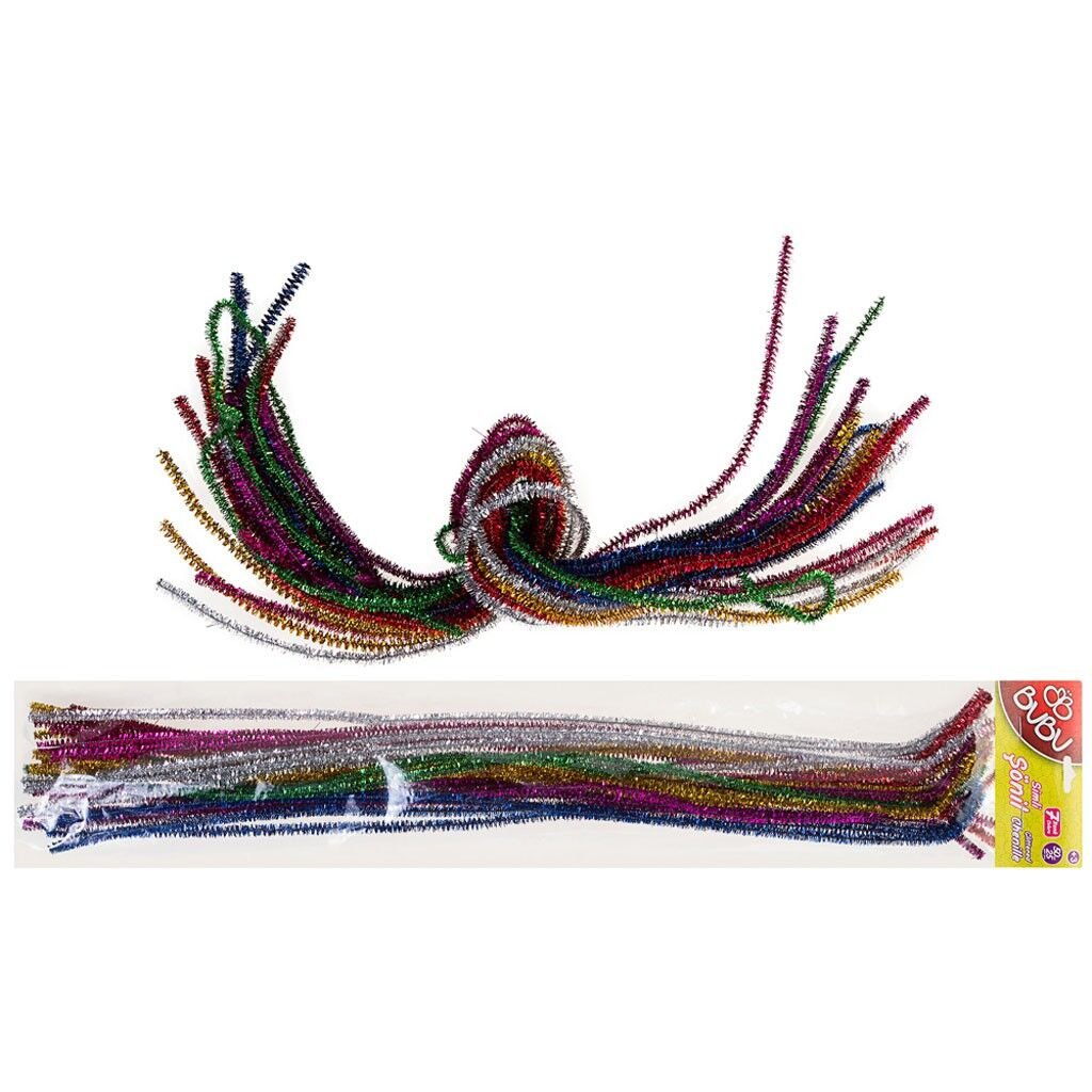 Toptan Bubu Simli Şönil – 50 cm – 25'li Paket