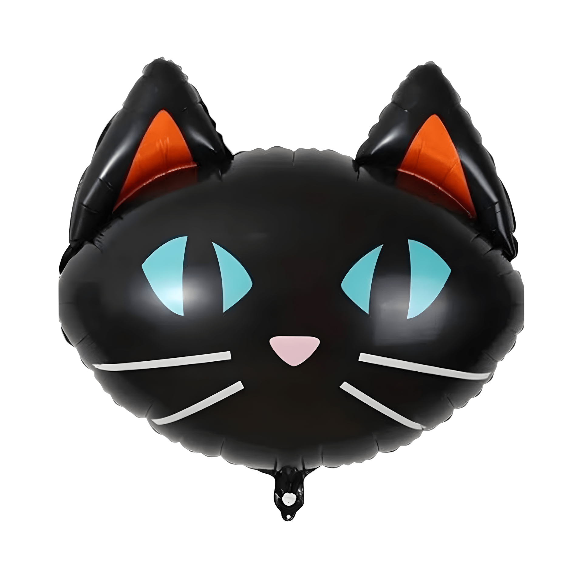 Toptan Siyah Kedi Kafa Folyo Balon