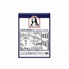 Toptan Monalisa Eskiz Defteri – A4 – 120 g – 50 Yaprak – Telli