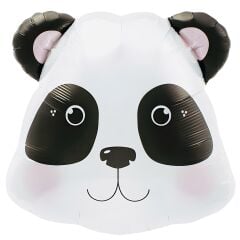 Toptan 20” Panda Kafa Folyo Balon