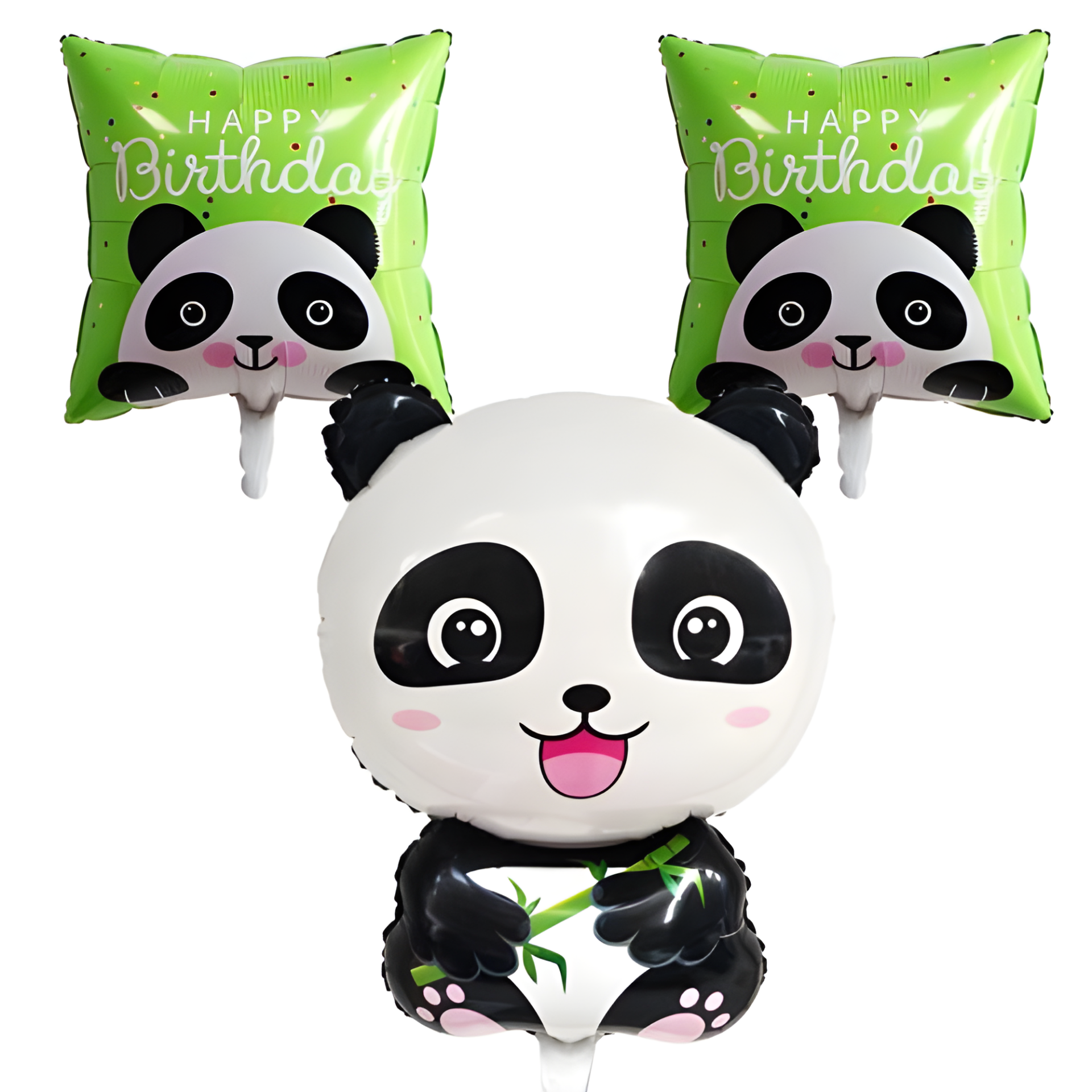 Toptan Panda 3’lü Set Folyo Balon