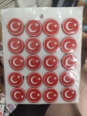 Toptan Türk Bayrağı Rozeti