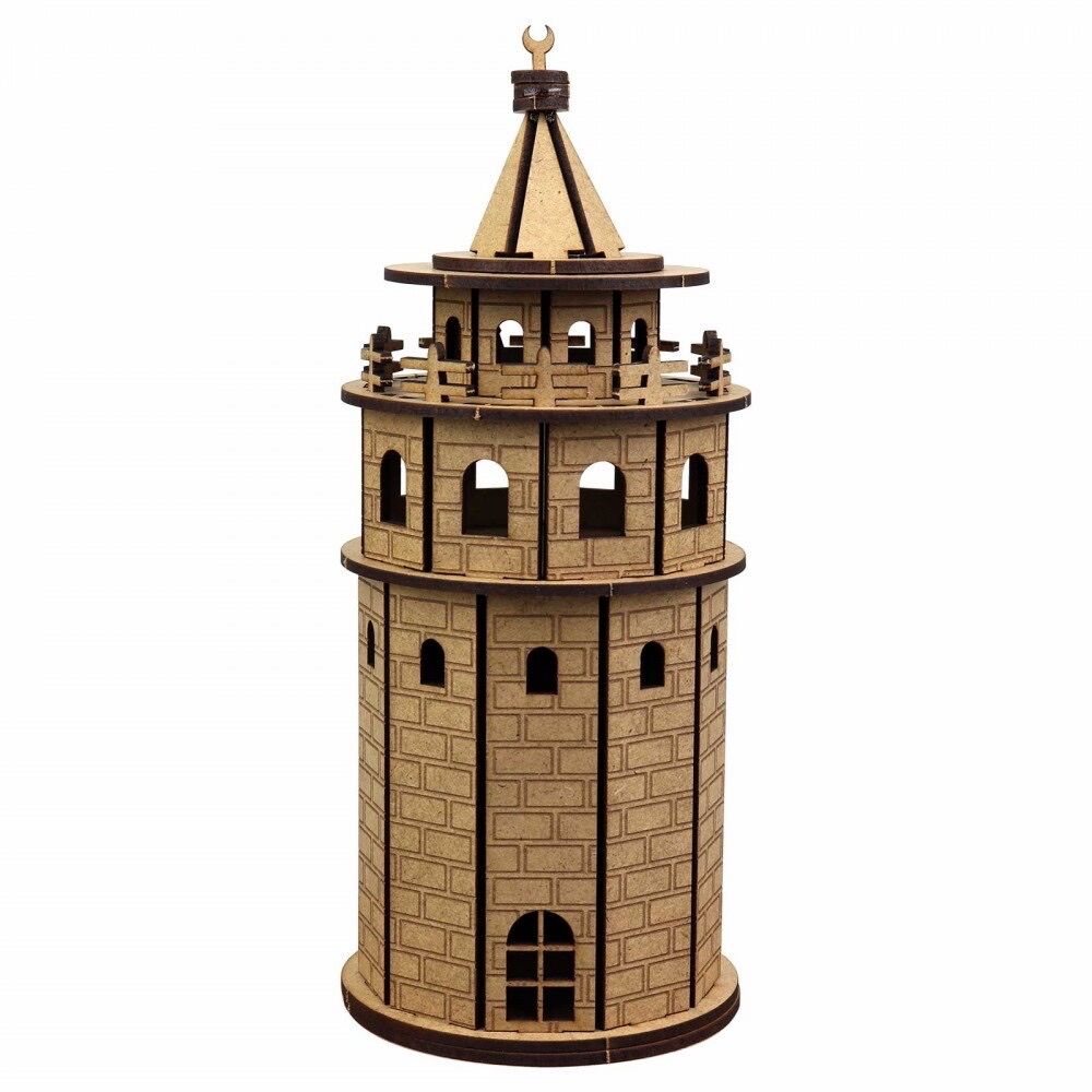 Toptan Alsa Ahşap Maket Galata Kulesi