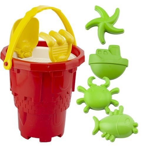Toptan Büyük Aksesuarlı Kum Kovası seti