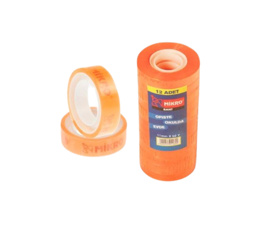 Toptan Mikro Para Bandı – 50mt – 12'li Paket