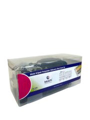 Toptan Mapi Klipsli Polyester Dokuma Askı – Siyah – 50'li Paket