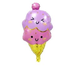 Toptan 2'li Top Dondurma Folyo Balon