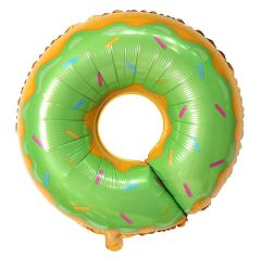 Toptan Yeşil Donut Folyo Balon