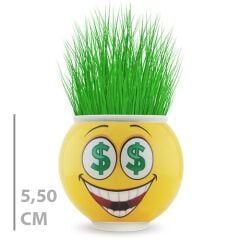 Toptan Yuvarlak Çimoji Çim Adam