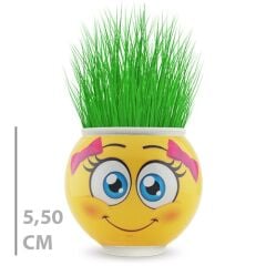 Toptan Yuvarlak Çimoji Çim Adam