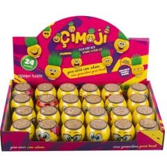 Toptan Yuvarlak Çimoji Çim Adam