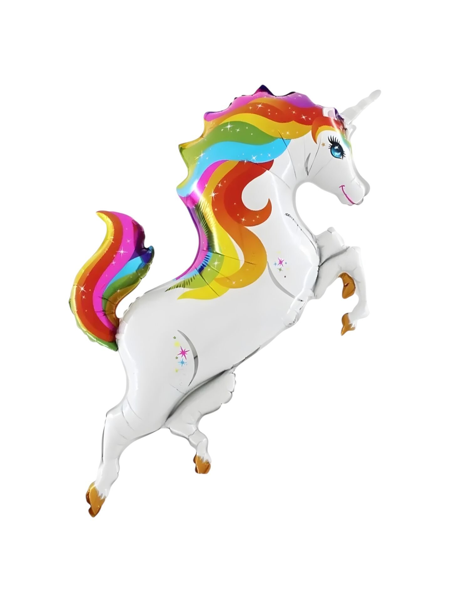 Toptan Rainbow Unicorn Folyo Balon