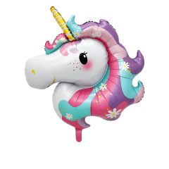Toptan Hippie Unicorn Folyo Balon