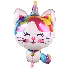 Toptan Kedi Unicorn Folyo Balon