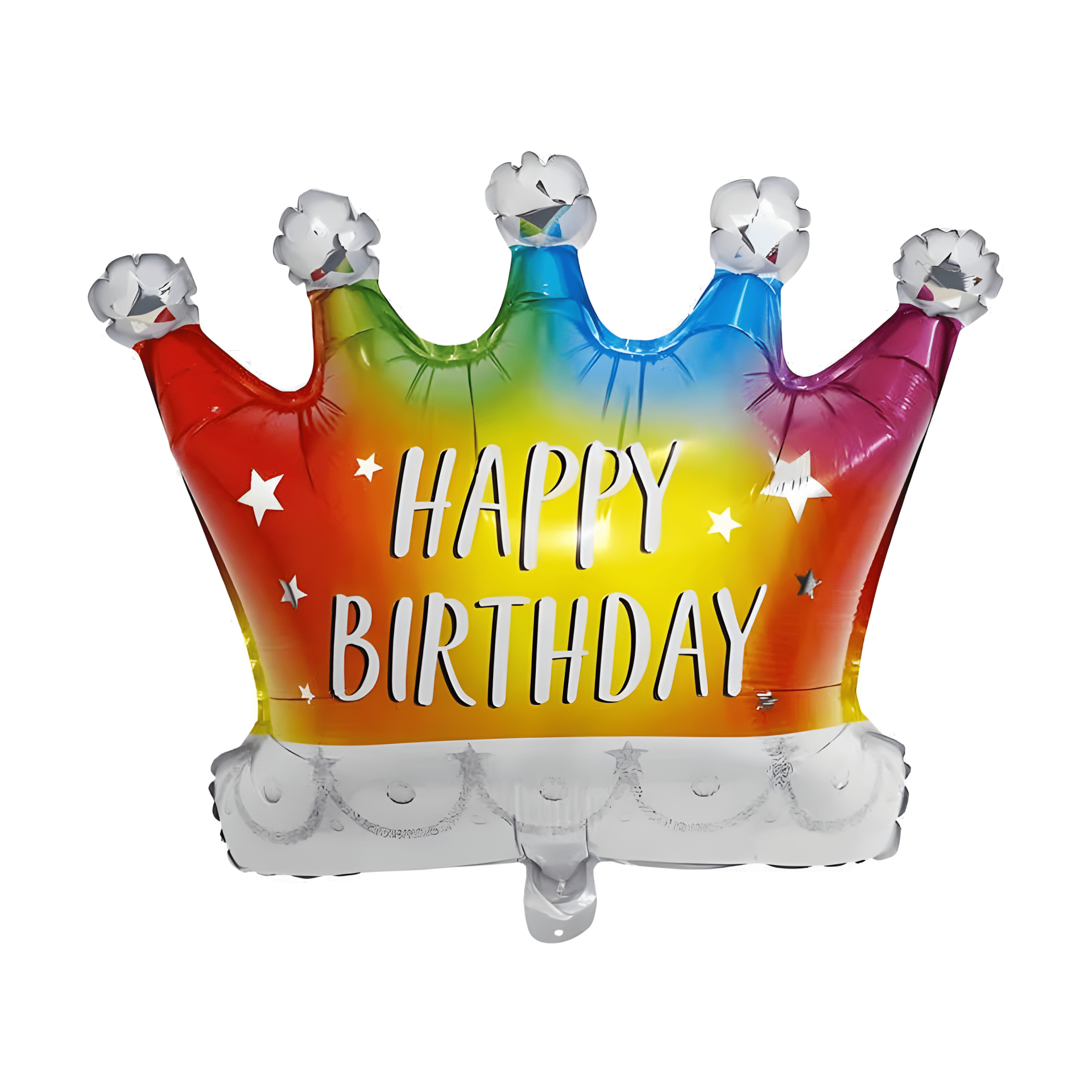Toptan Happy Birthday Taç Folyo Balon