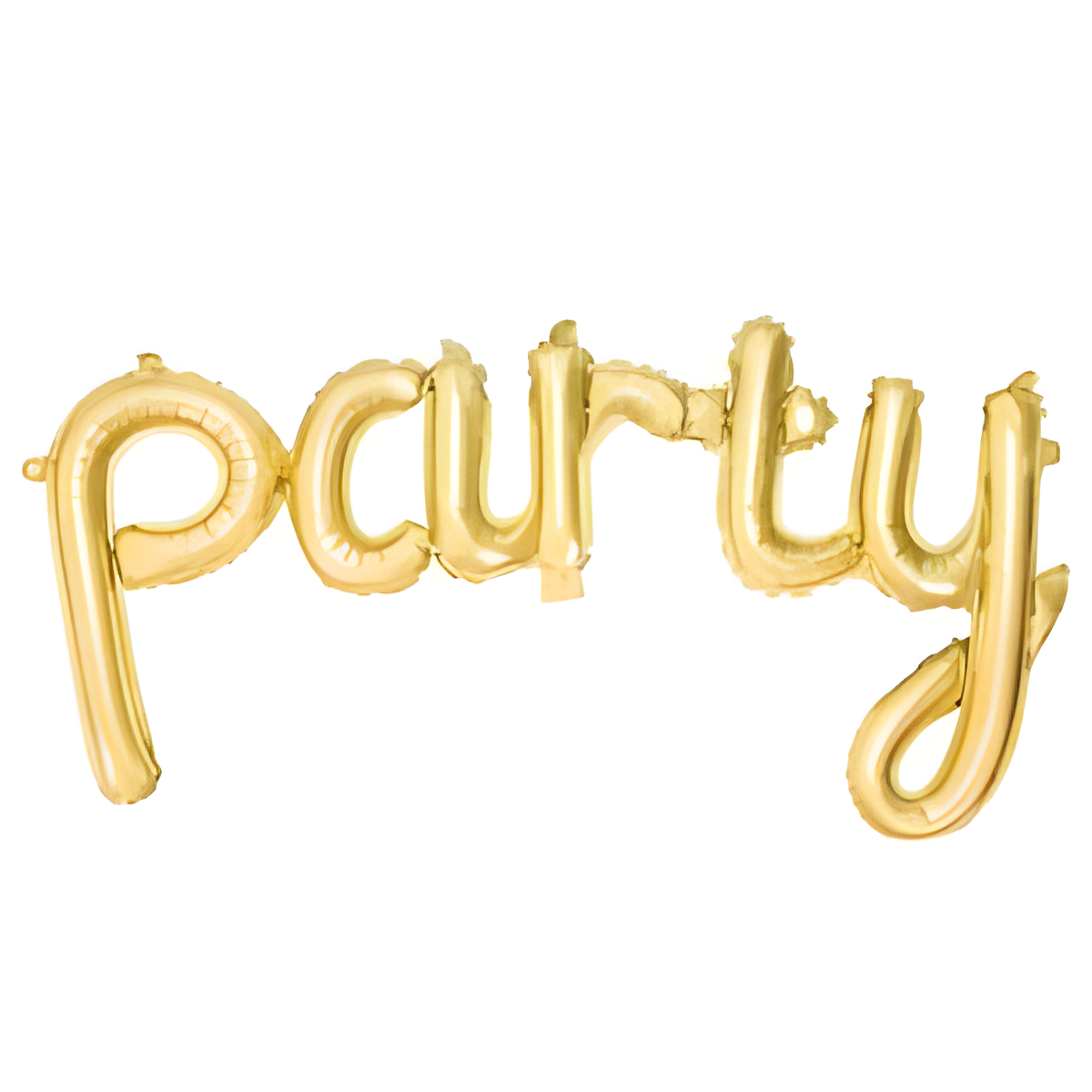 Toptan Party Gold Birleşik Yazı Folyo Balon