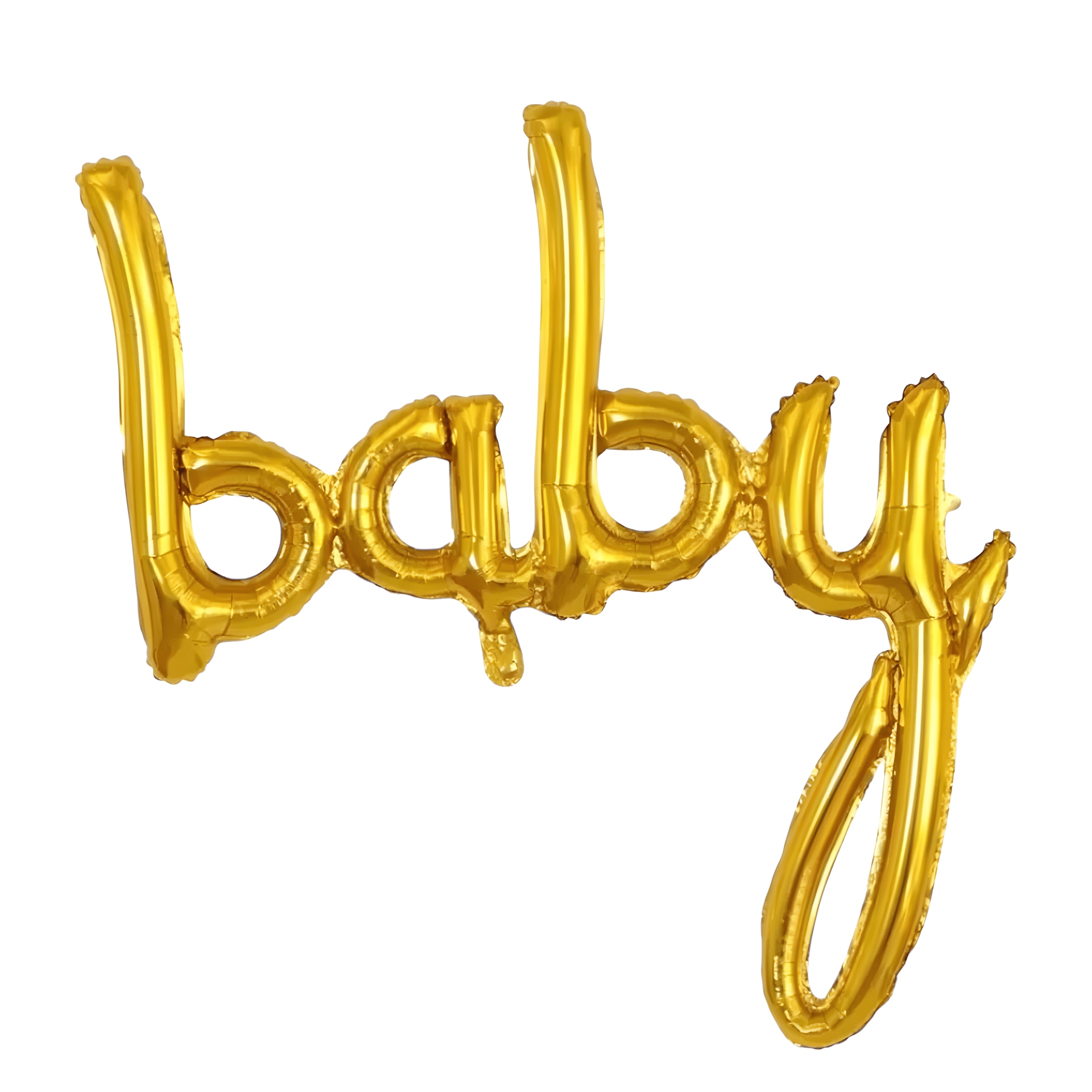 Toptan Baby Gold Birleşik Yazı Folyo Balon
