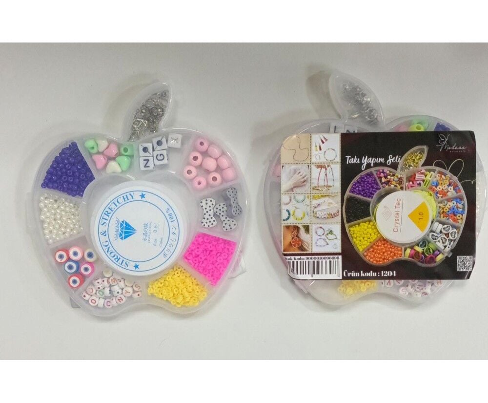 Toptan Takı Yapım Seti Elma