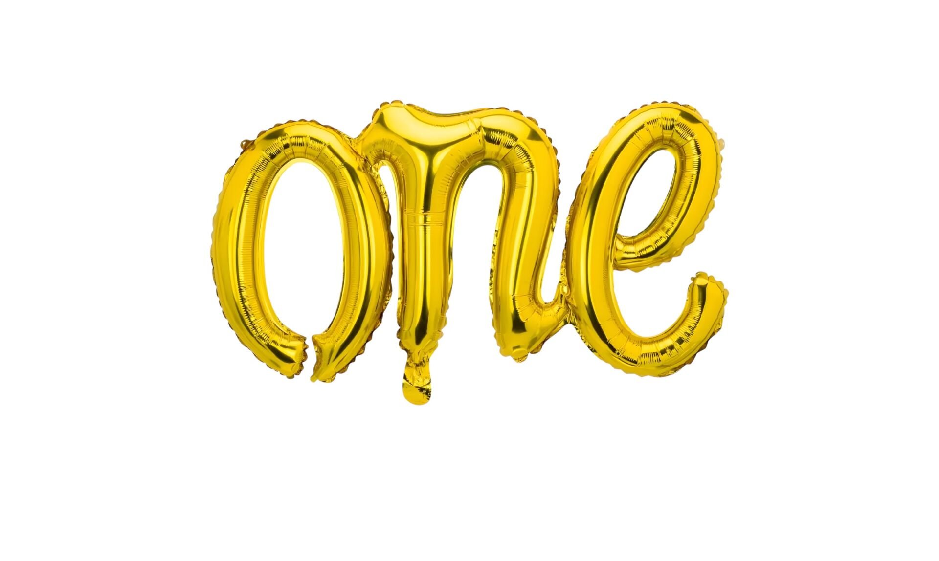 Toptan One Gold Birleşik Folyo Balon