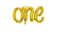 Toptan One Gold Birleşik Folyo Balon