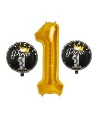 Toptan 1 Rakam 3’lü Prens Gold Set