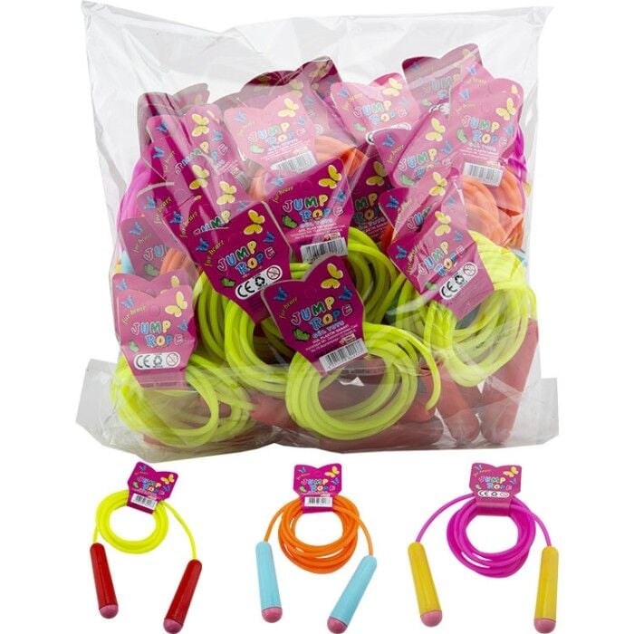 Toptan Gül Şeffaf Atlama İpi