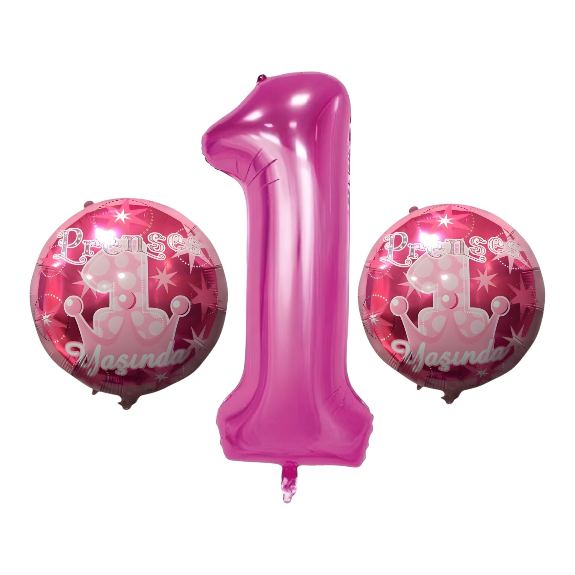 Toptan 1 Rakam 3’lü Pembe Set