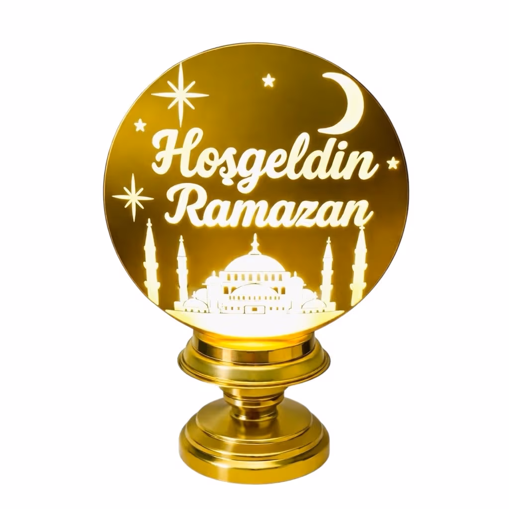 Toptan Hoşgeldin Ramazan Işıklı Dekor