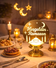 Toptan Hoşgeldin Ramazan Işıklı Dekor