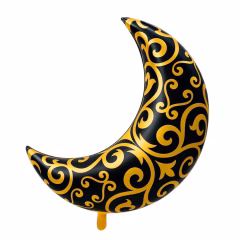 Toptan Desenli Ramazan Ay Folyo Balon