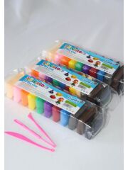 Toptan Zıplayan Oyun Hamuru (12 Renk)
