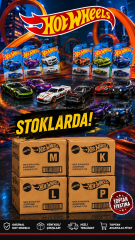 Toptan Hot Wheels Regular Model 2026 (72’li Koli)