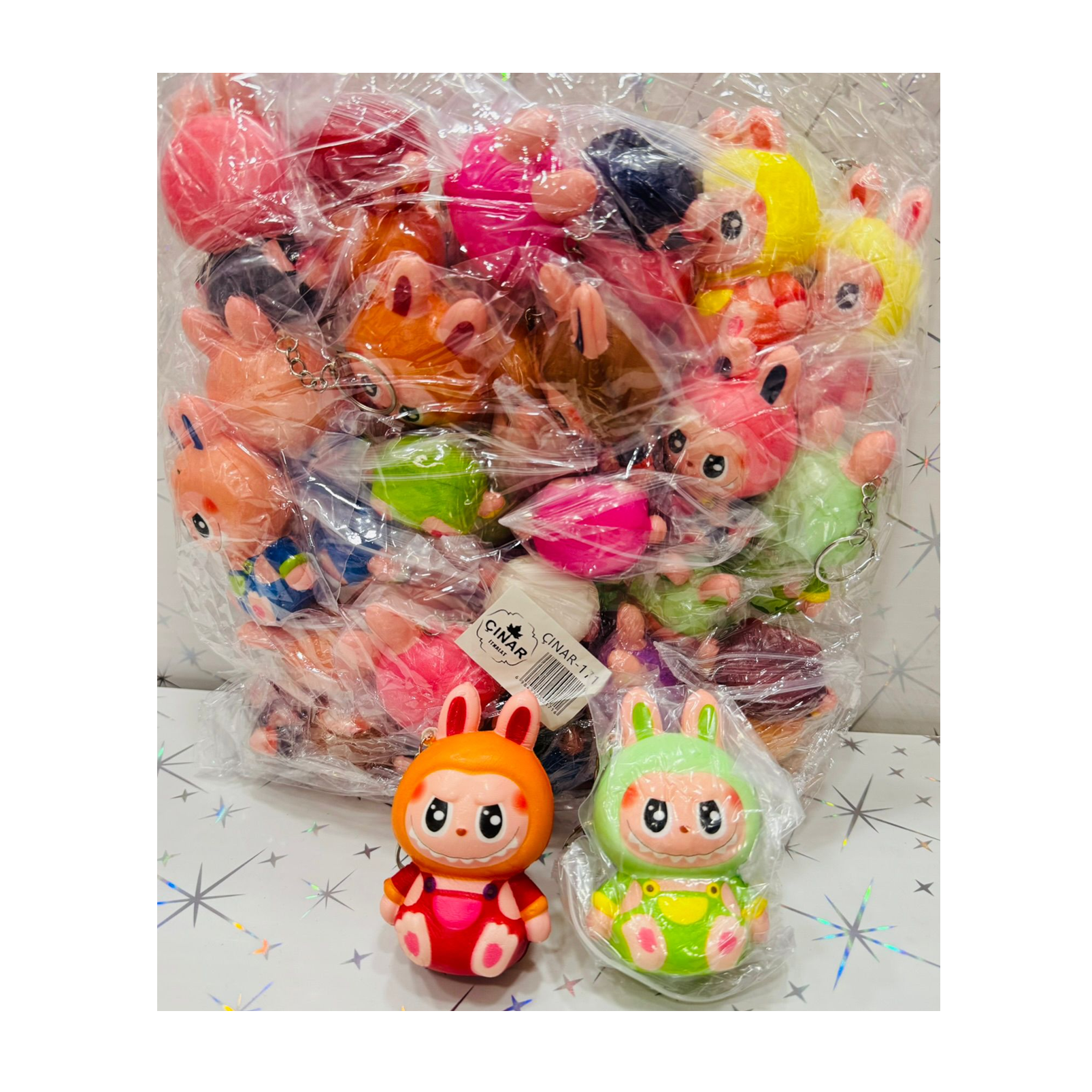 Toptan Squishy Anahtarlık LABUBU