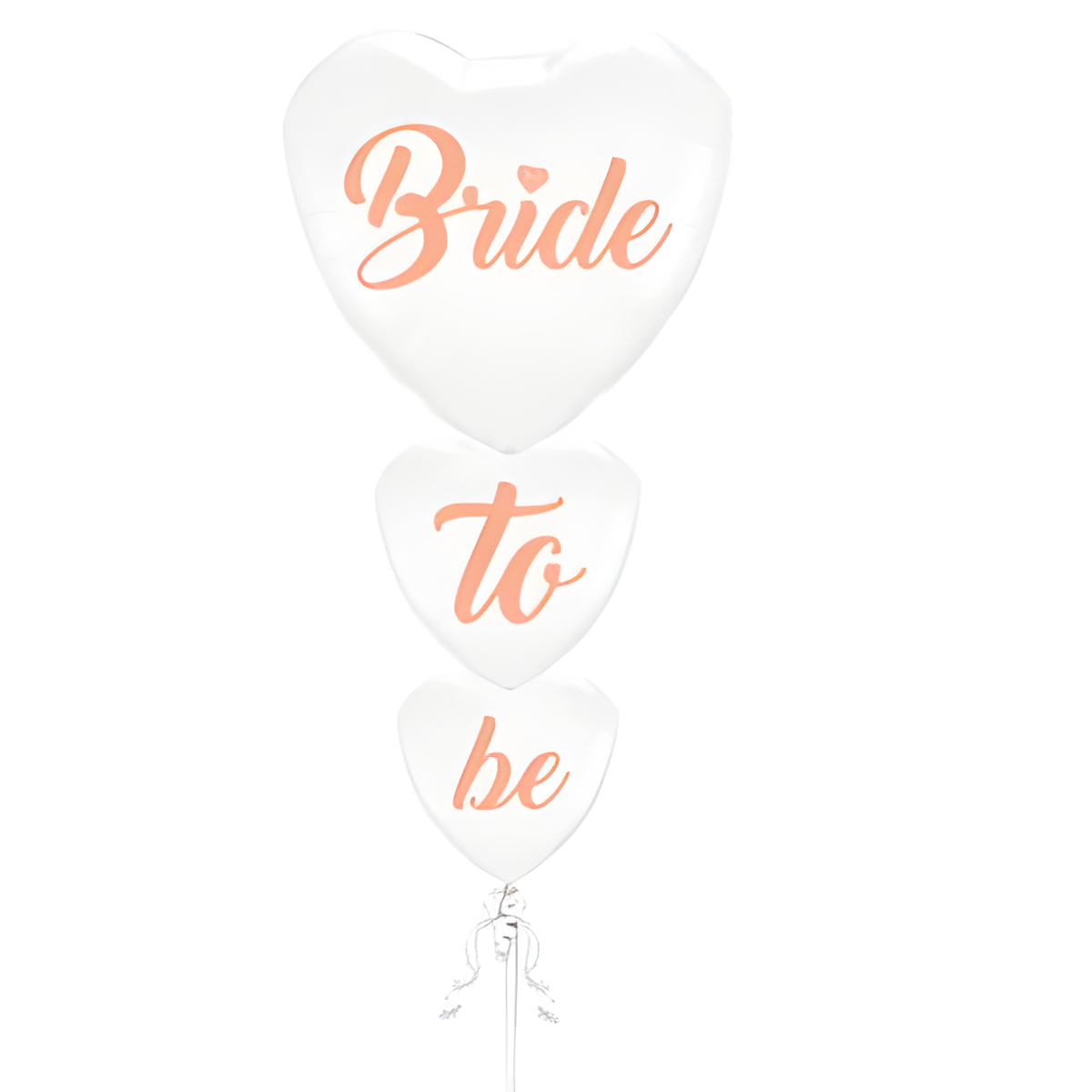 Toptan Bride To Be Dikine Kalp Folyo Balon