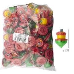 Toptan Küçük Plastik Basmali Topaç