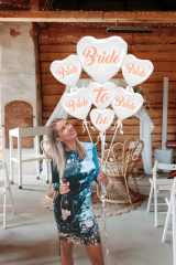 Toptan Bride To Be Kalpli 5’li Set