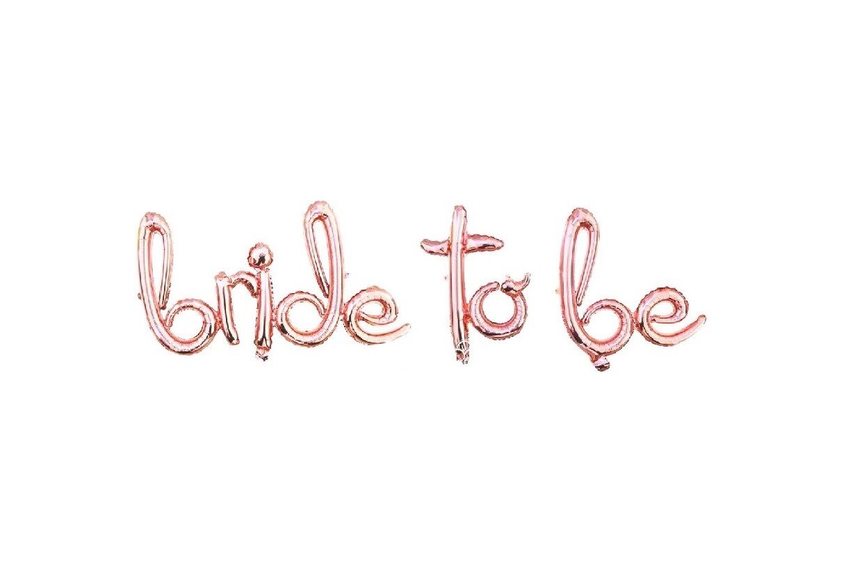 Toptan Bride To Be İmza Folyo Balon