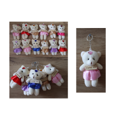 Toptan Peluş Ayıcık Anahtarlık