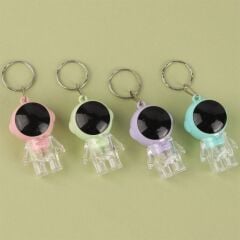 Toptan Işıklı Astronot Anahtarlık