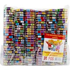 Toptan İngilizce Renkleri Öğreniyorum Kelime Küpü