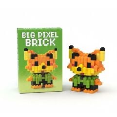 Toptan Big Pixel Brick Figür – Zootopia Tilki Model