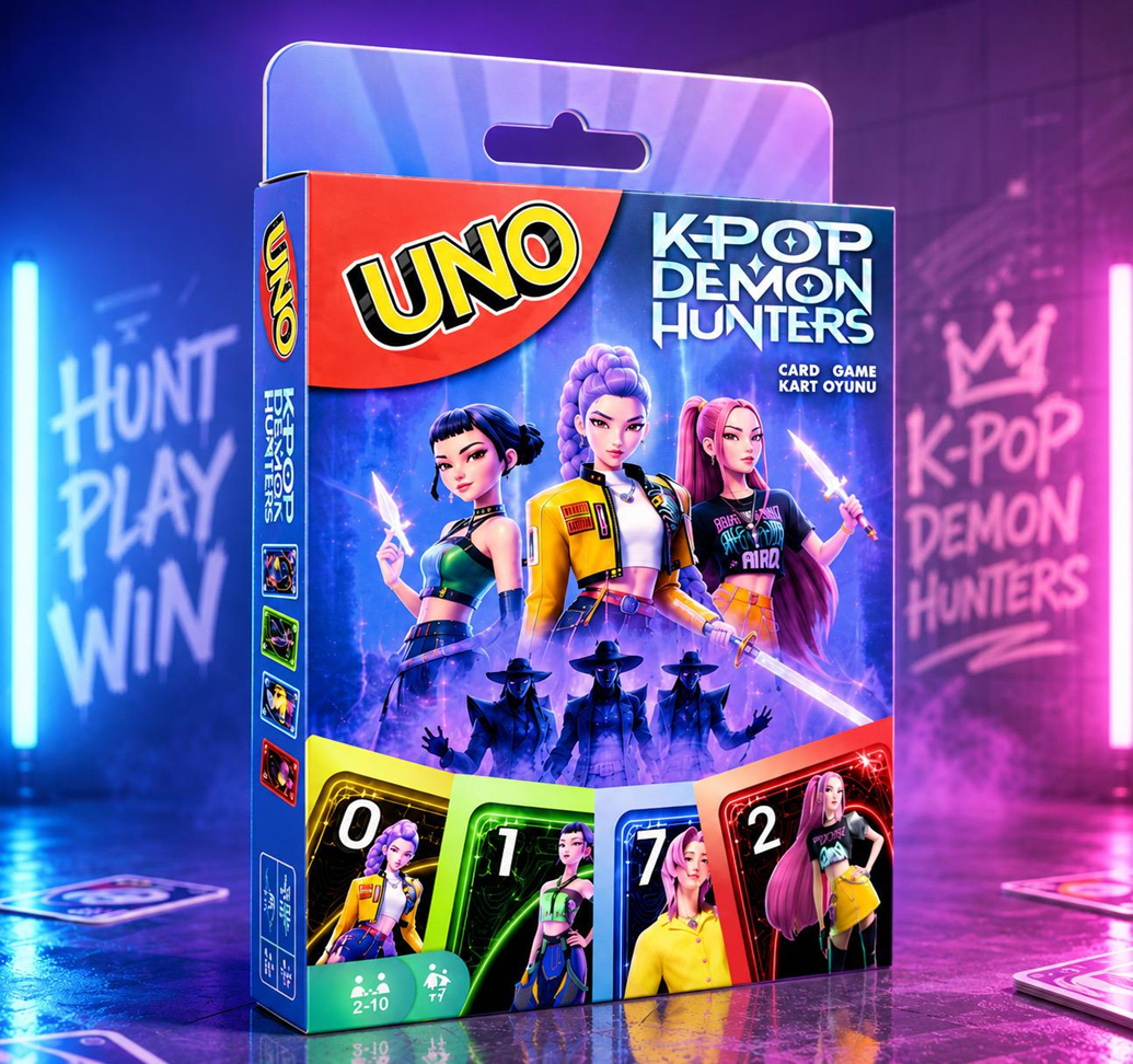 Toptan UNO Kart – K-Pop Demon Hunters