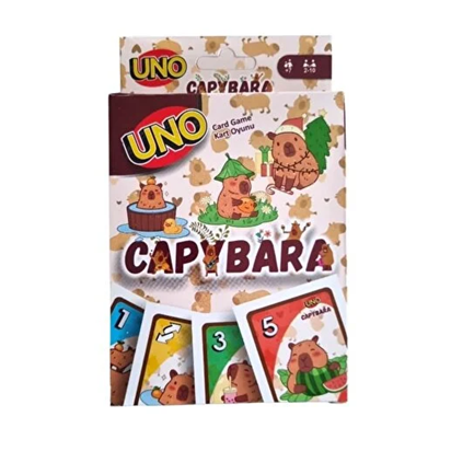 Toptan UNO Kart – Capybara