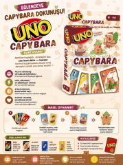 Toptan UNO Kart – Capybara