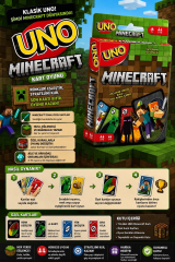 Toptan UNO Kart – Minecraft