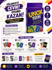 Toptan UNO X TLIP Kart Oyunu