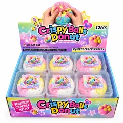 Toptan Crispy Balls Donut Squishy